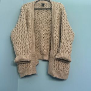 Cream knit sweater